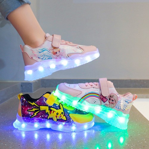 Boys girls led light shoes - boys,