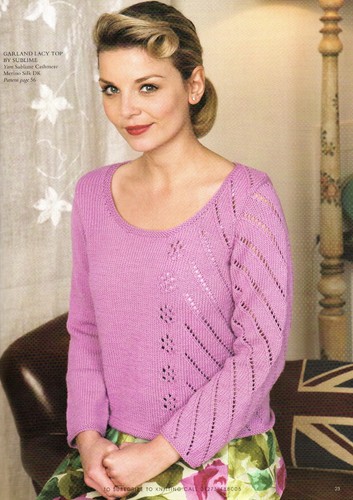 Pull out knitting - pull-out,