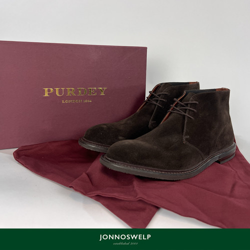 Purdey desert boots dark brown - desert,