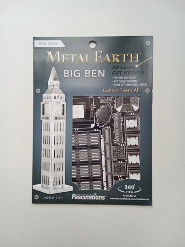 New metal earth model - 3d, kit
