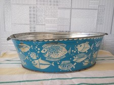 Old children's toy bathtub for
