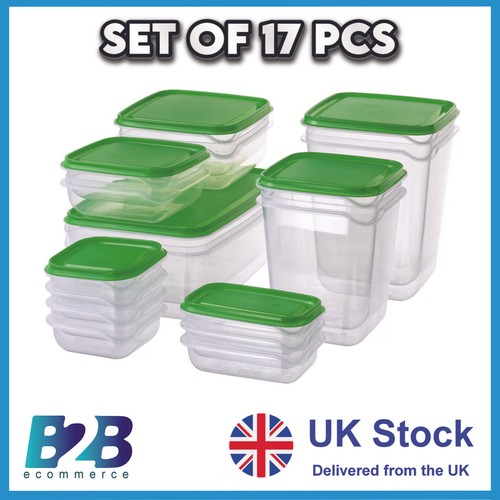 17pc food storage - food,