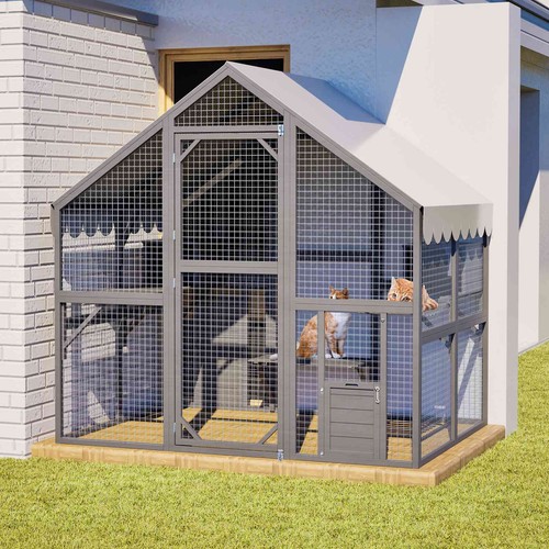 Pawhaven outdoor wooden - outdoor, cat