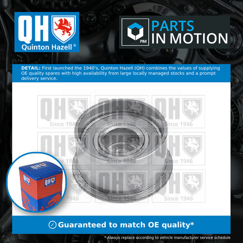 Timing belt guide - pulley, fits