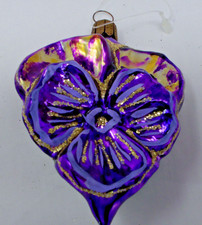 Vintage Blown Glass Violet