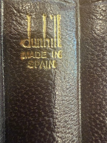 Leather cigar case dunhill - leather,