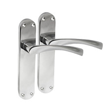 Polished Chrome Twist Door