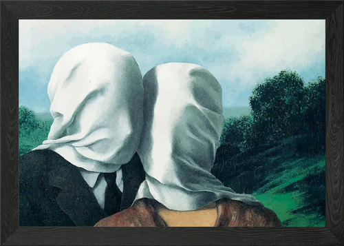 Rene magritte the lovers - rene,