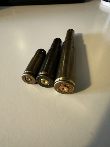 Lot spent fired - spent, rifle