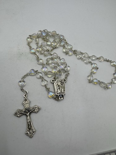 Vintage italian lourdes rosary - vintage,