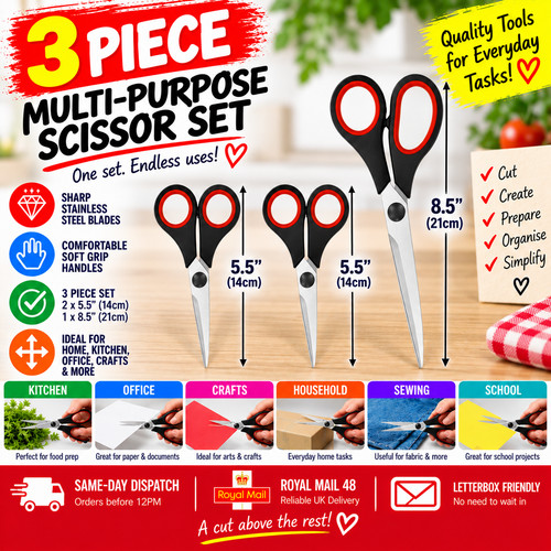 Multi purpose scissors kitchen - multi,