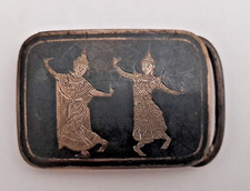 STERLING SILVER BELT BUCKLE