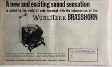 WURLITZER BRASSHORN+KEYBOARD