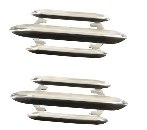 Pair koch style horn grille - pair,