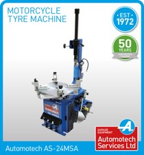 MOTORCYCLE TYRE CHANGER / SEMI AUTOMATIC  / TYRE CHANGING MACHINE 240V    