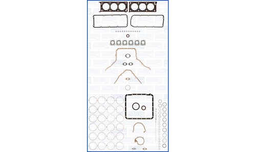 Full engine gasket - engine, set