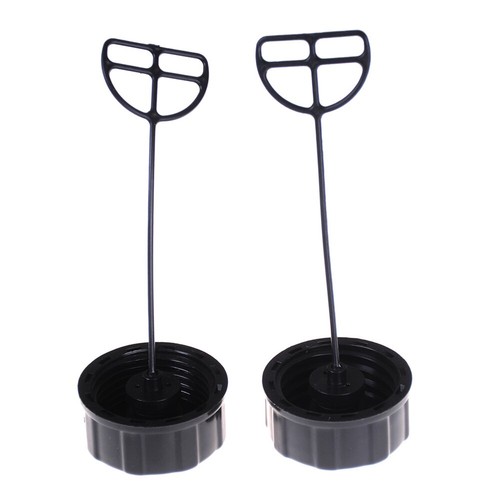 Black fuel petrol tank - 2x,