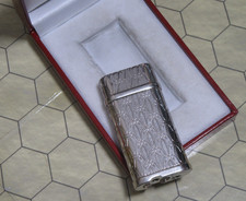 Cartier Gas lighter C de Cartier 2C motif with box