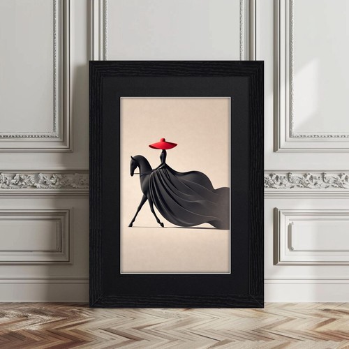 Black picture frame - picture, poster