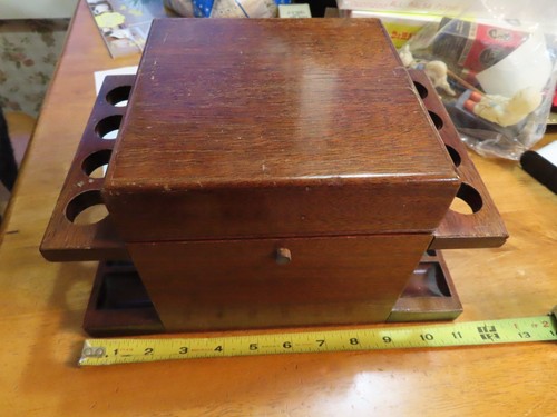 Antique dunhill pipe stand - pipe,