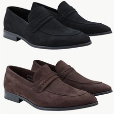 Men suede moccasin leather - suede,