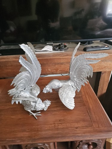 Vintage pair cast - of, 10"