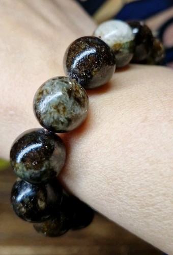 Rare green lepidolite 14mm - rare,
