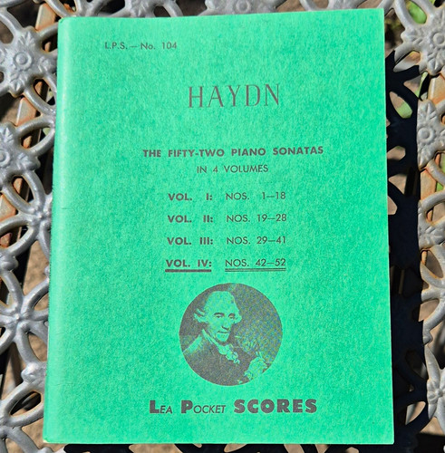 Lea pocket scores - haydn, 52