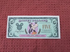 1999 Five Dollar Disney