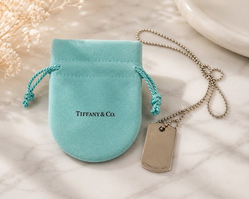 Silver dog tag tiffany - silver, tiffany&co