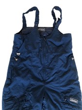 Vintage 80's Men’s Blue Campari  Ski Salopettes Sz Waist 40” #218