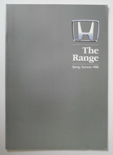 Honda range orig - range, mkt