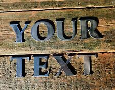 LETTERS NUMBERS SMALL METAL