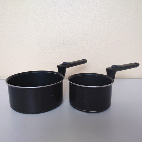 Tefal saucepan black grey - saucepan,