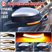 LED Turn Signal Light Indicator Side Mirror Light Dynamic For Ford Focus MK2/MK3