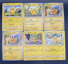 Pikachu Pokemon Cards Bundle