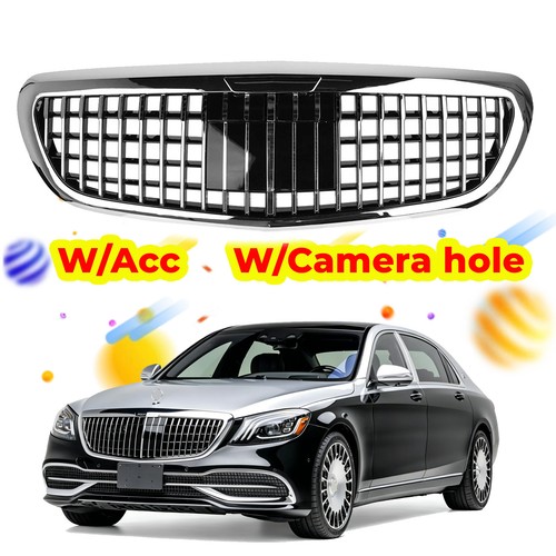 Chrome front grille acc for - front, w/acc