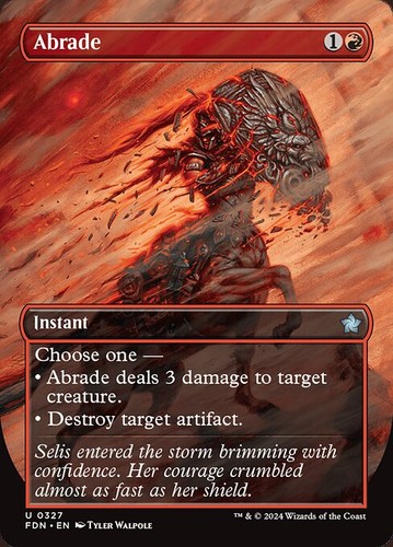 Mtg abrade - ~, ~