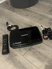HUMAX HDR-1100S 500 GB Freesat Freetime HD TV Recorder With Remote + Mains Plug 