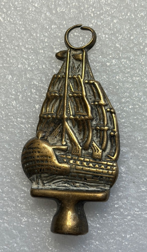 Brass galleon tall - brass, screw