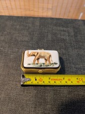 Trinket  Jewellery Box Elephant Design