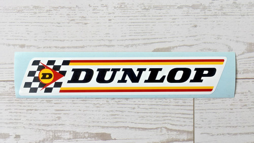 Dunlop racing tires sponsor - dunlop,