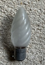 Osram Decor 40w B22d Pearl Twisted Candle Bulb