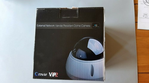 Boxed vista cctv dome - ip,
