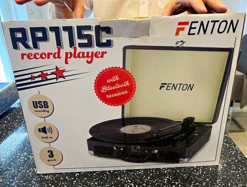 Fenton rp115c briefcase record - fenton,