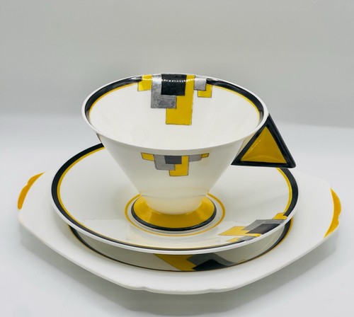Shelley fine bone china - shelley, trio