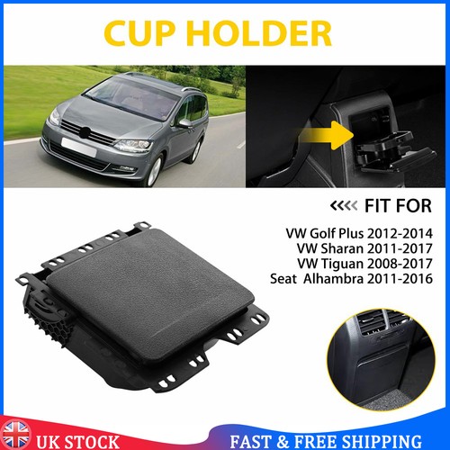 Car rear center console - car, cup