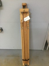 Italian Wooden Folding Floor Standing Easel with Tripod Legs by Meireri