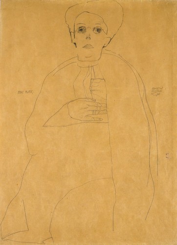 Schiele portrait the - e,