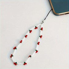 Cherry Phone Charm Lanyard